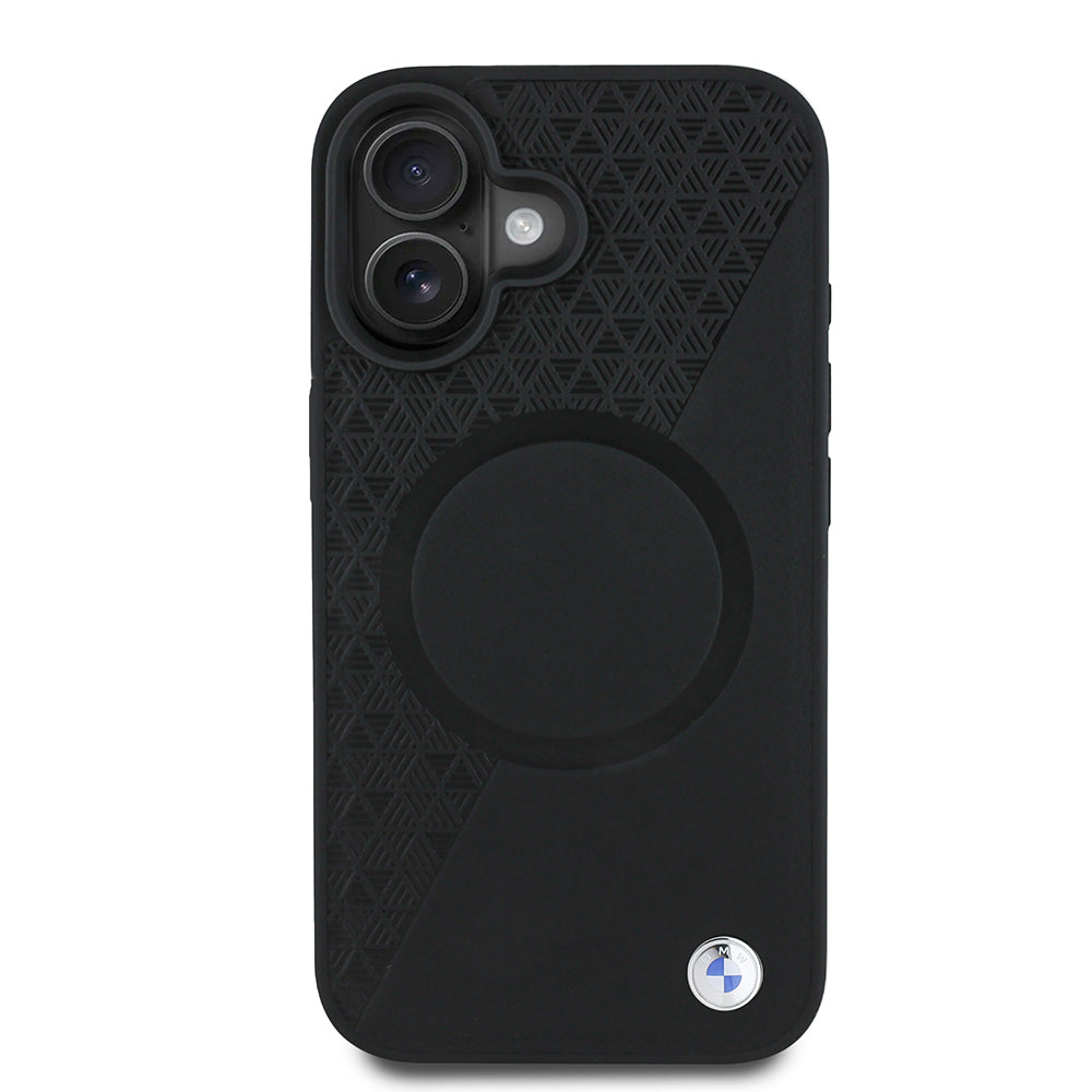 iPhone 16 Kılıf BMW Orjinal Lisanslı M-safe Şarj Özellikli Metal Logolu Yarım Dokulu Circle Deri Kılıf iPhone 16 Kılıf BMW Orjinal Lisanslı M-safe Şarj Özellikli Metal Logolu Yarım Dokulu Circle Deri Kılıf
